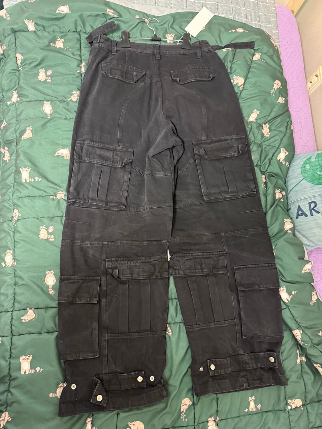 Project gr 크링클 카고데님 블랙 3사이즈 새상품 (크림단종제품) 상품이미지2