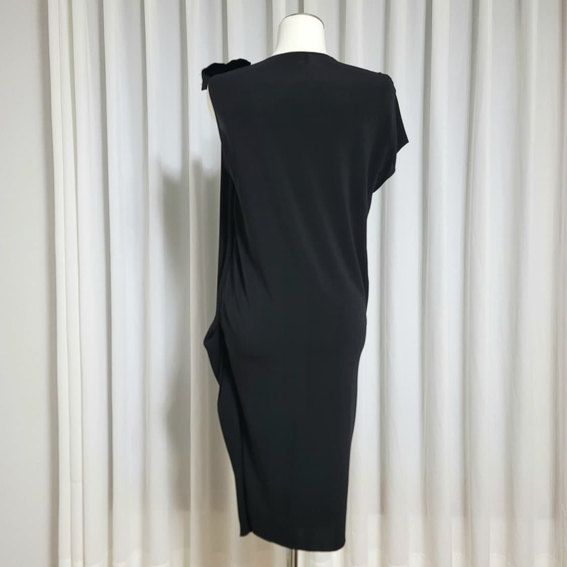 랑방 파리 언발란스 드레스 원피스 (55~날씬66) 상태최상 상품이미지5