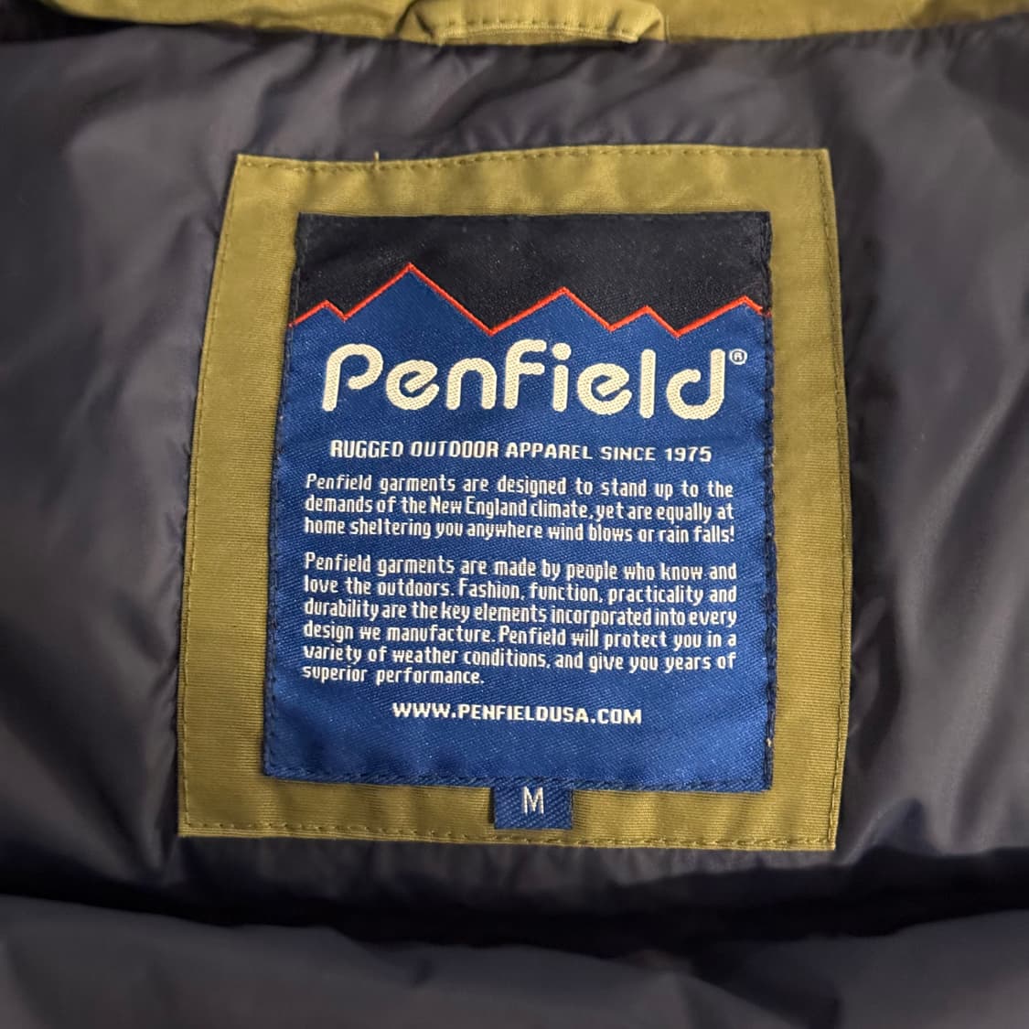 펜필드 다운 베스트 M 상품이미지4