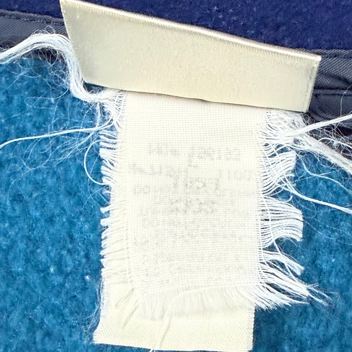 (103) 80s 엘엘빈 헤비 플리스 자켓 블루그린 상품이미지8