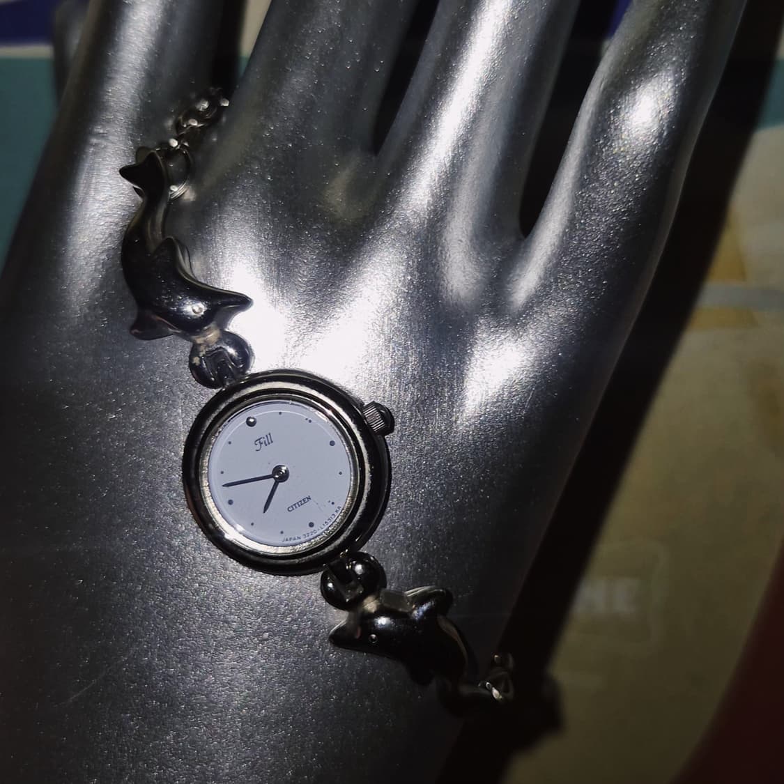 90s 시티즌 스페이스에이지 돌고래 팔찌 시계 상품이미지8