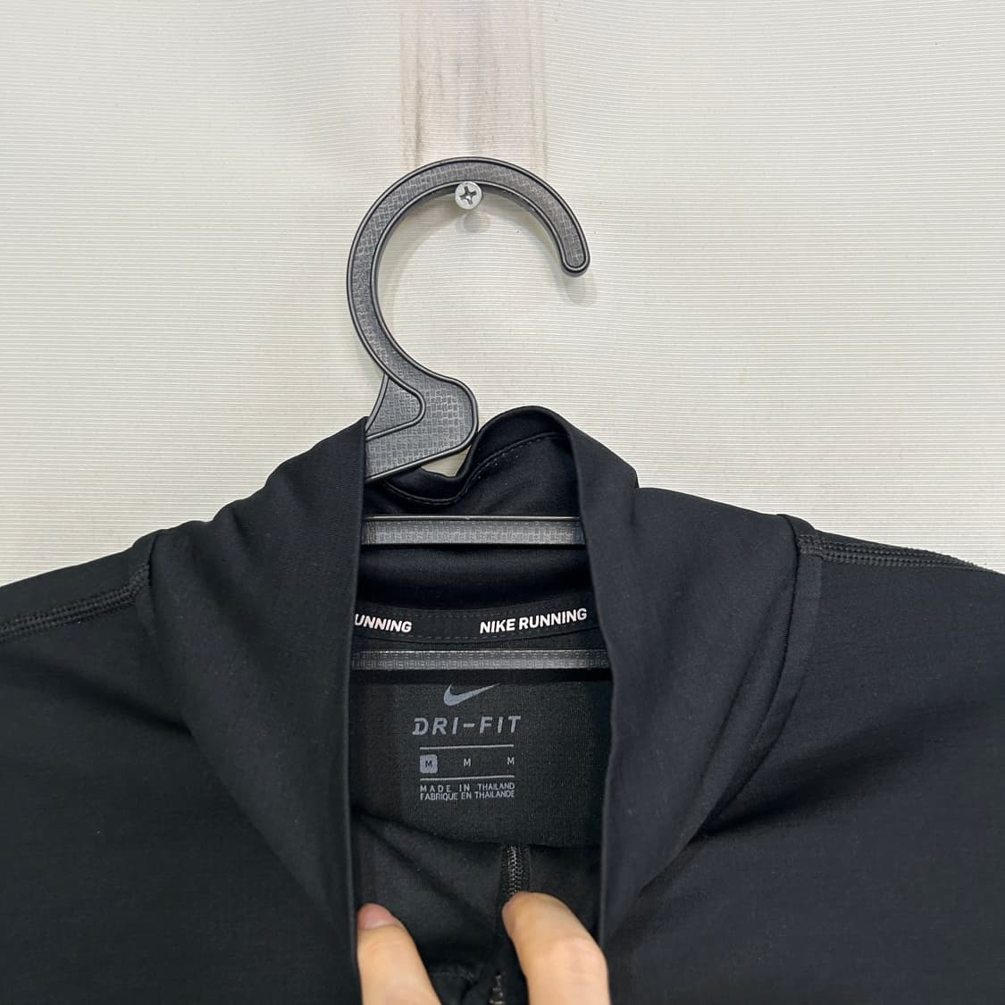 나이키 여성 드라이핏 러닝 하프집업 블랙 M  상품이미지2