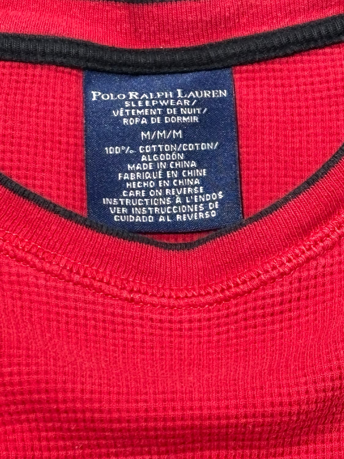 폴로랄프로렌 레드 니트 슬리브 상품이미지6