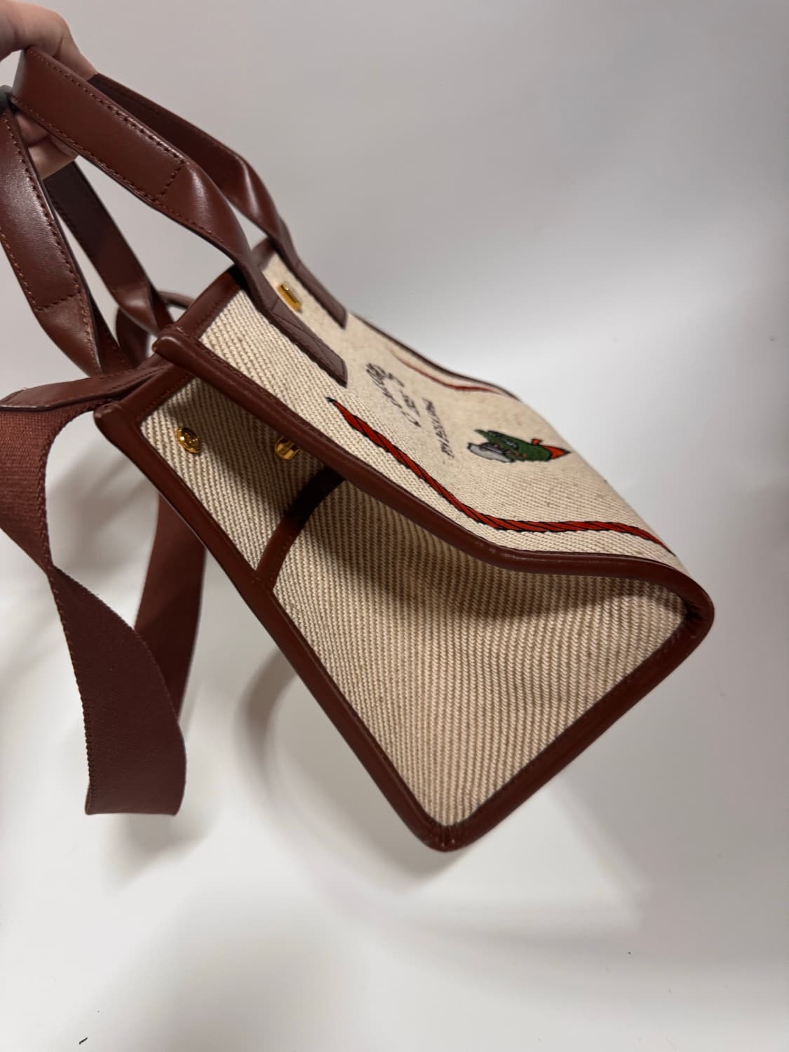 콜롬보 캔버스 토트백 숄더백 상품이미지7