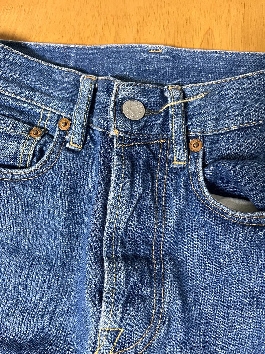 Acne Studios 아크네 스튜디오 데님 팬츠_26인치 상품이미지2