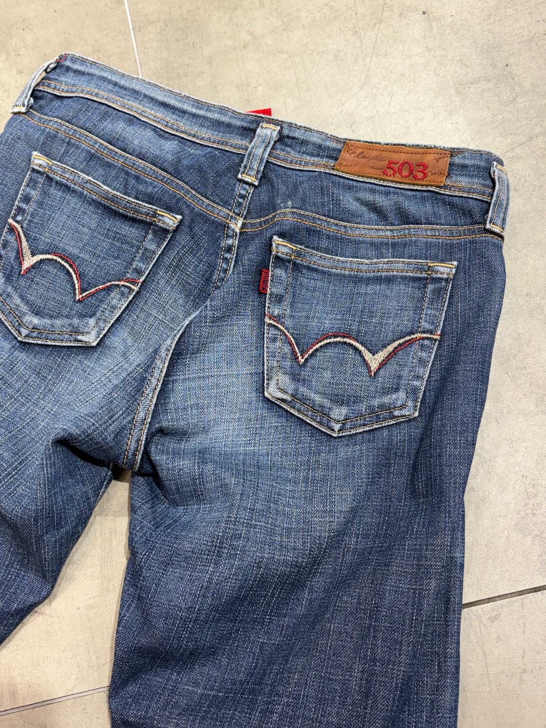 EDWIN 세미 부츠컷 데님팬츠 상품이미지8