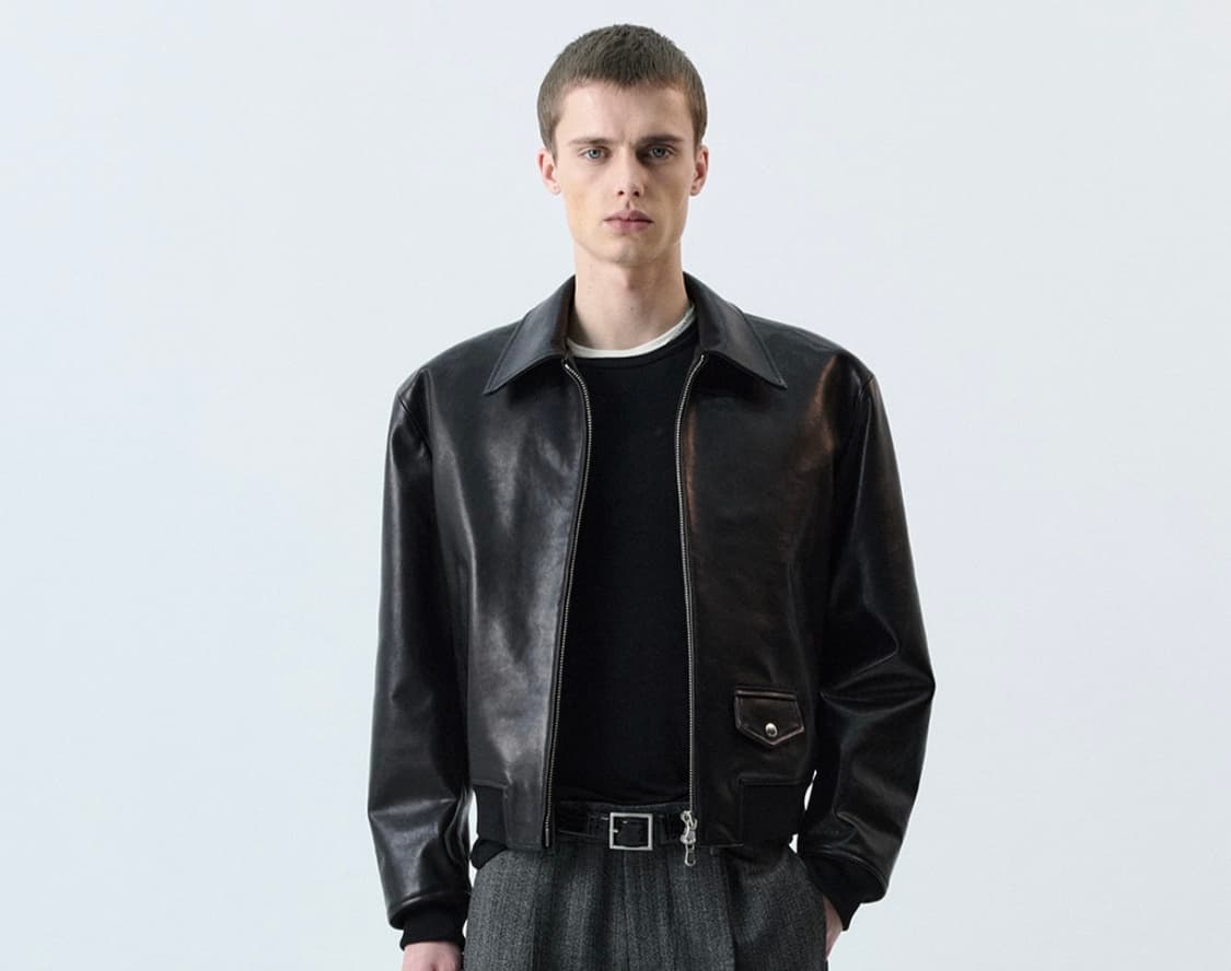 세비지 싱글 레더 봄버 자켓 L 상품이미지1