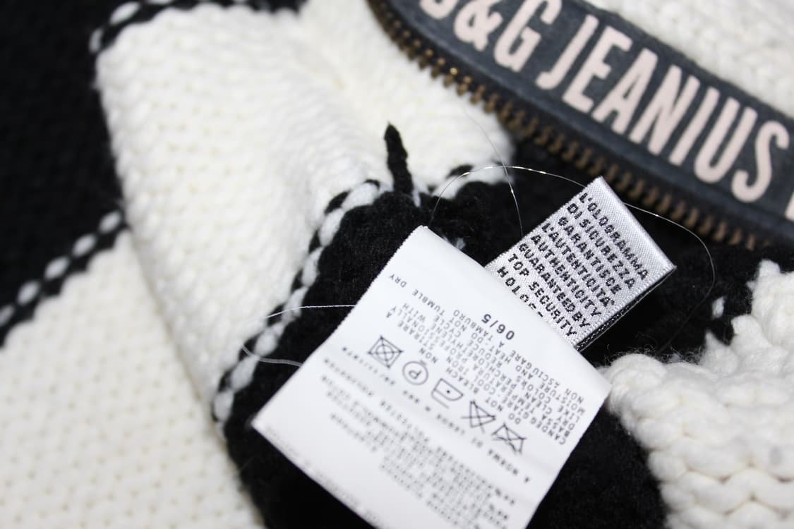 2000s D&G 돌체앤가바나 집업 니트  상품이미지6