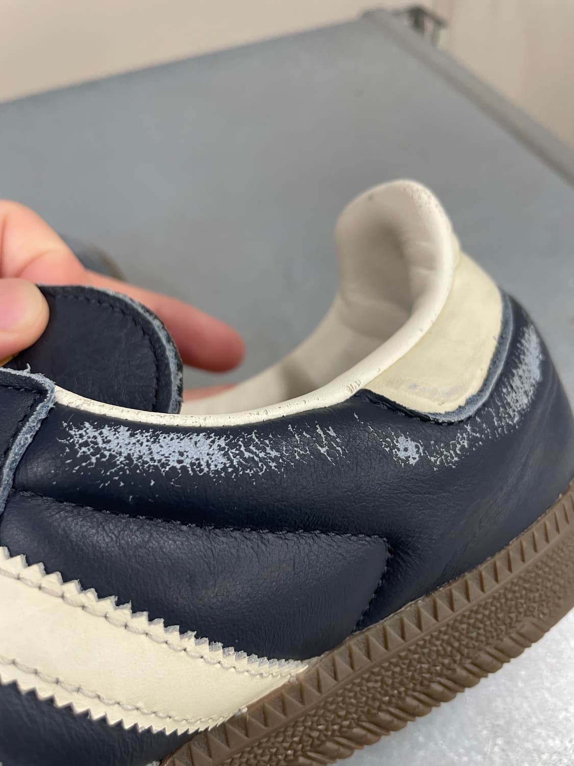 아디다스 삼바 OG 네이비검 255 상품이미지8