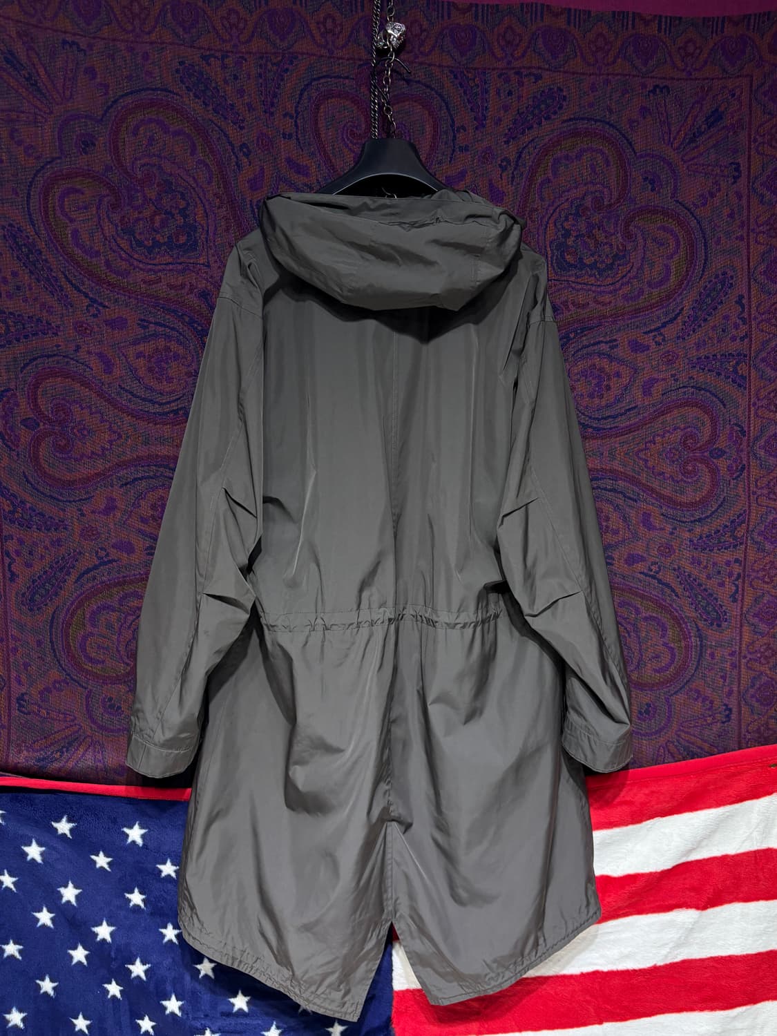 버버리 블랙라벨 모즈코트 개파카 상품이미지10