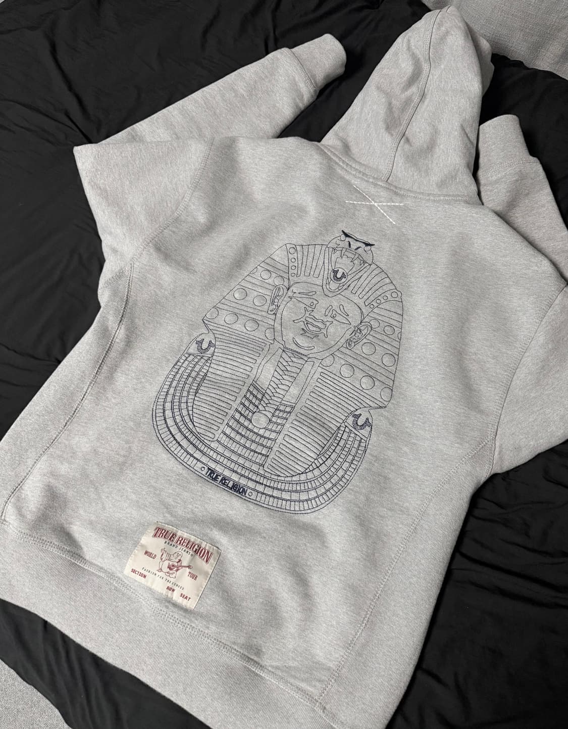 트루릴리젼 TR 스핑크스 집업 멜란지 그레이 상품이미지1