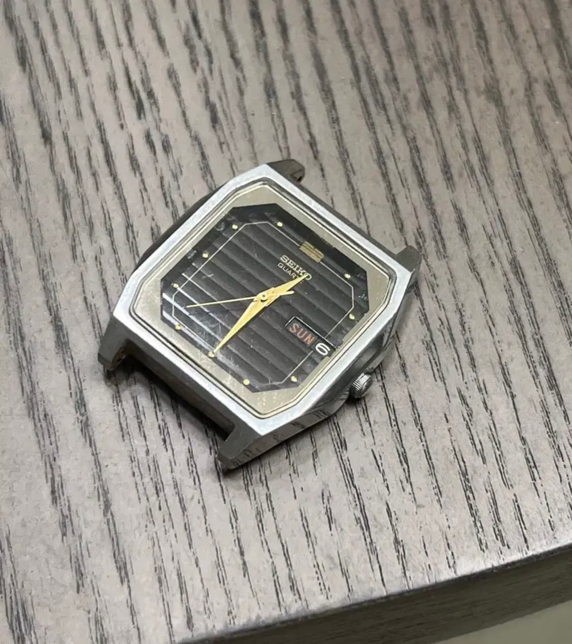 세이코 테레비 쿼츠 스퀘어 상품이미지1