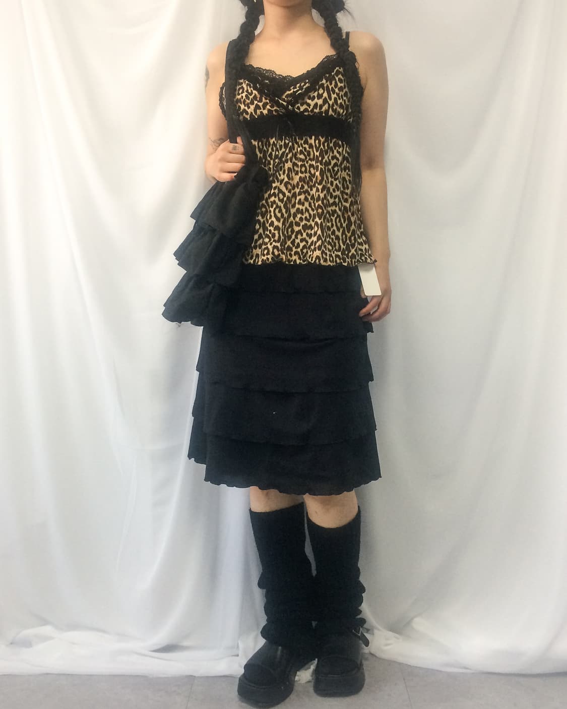 Layer midi skirt 상품이미지3