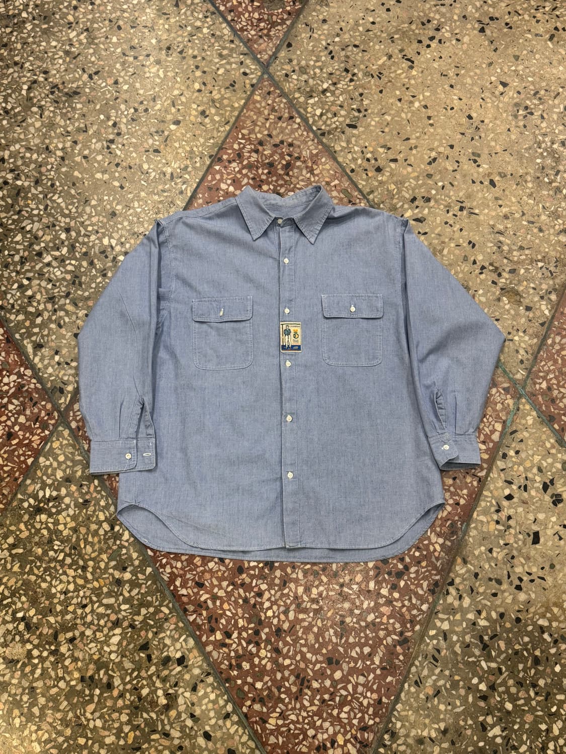 C.P. Company 샴브레이 셔츠 (XL) 상품이미지1