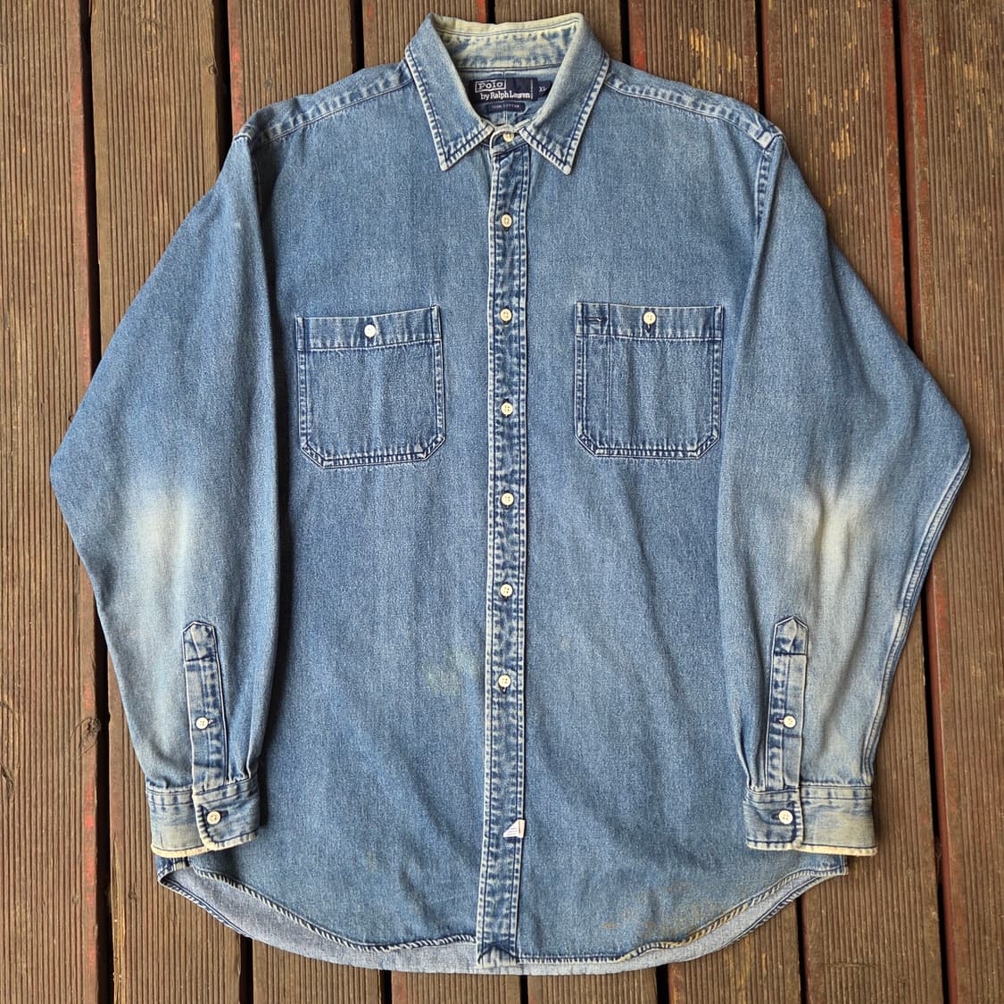 폴로 청 셔츠 상품이미지1