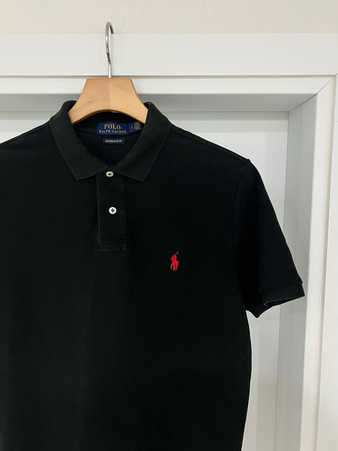 폴로 랄프로렌 블랙 카라티 상품이미지3