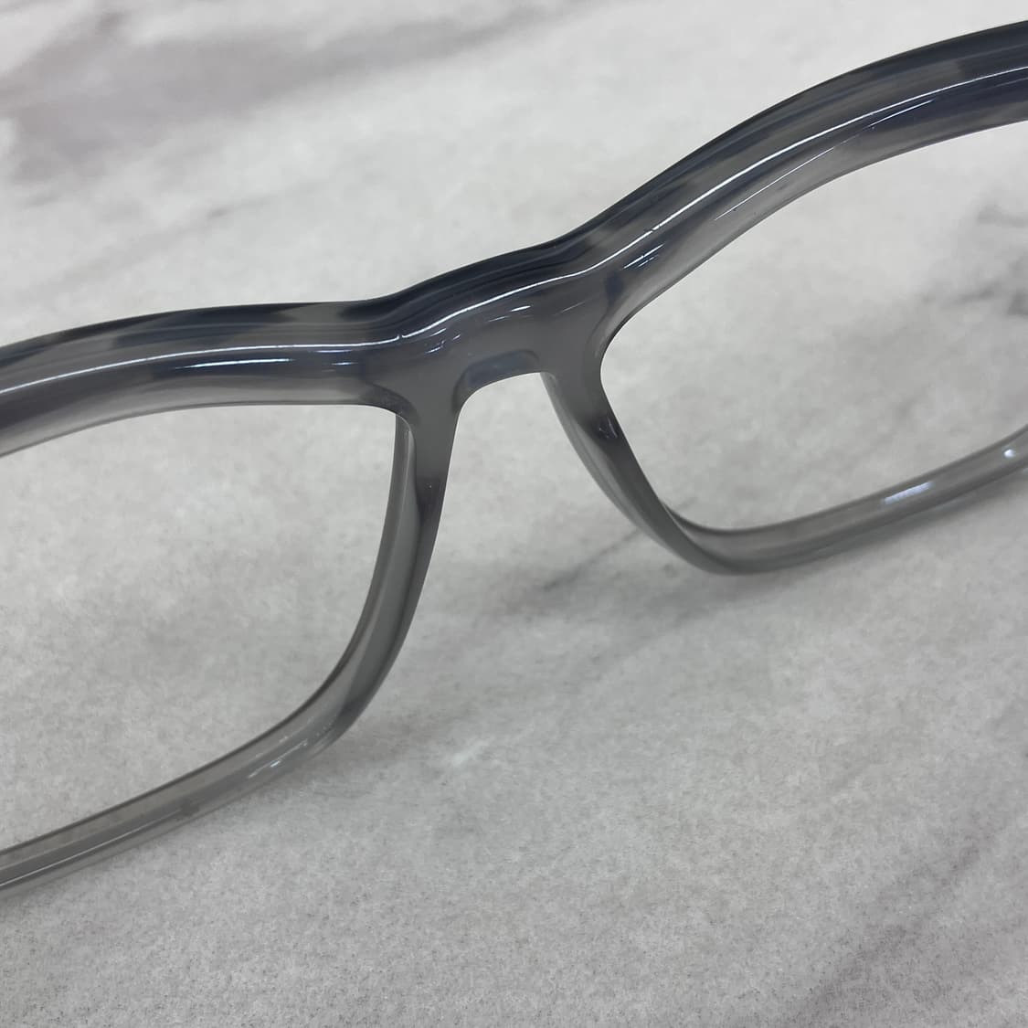 C04 베르사체 VERSACE 지브라 그레이 스퀘어 뿔테 안경 상품이미지4