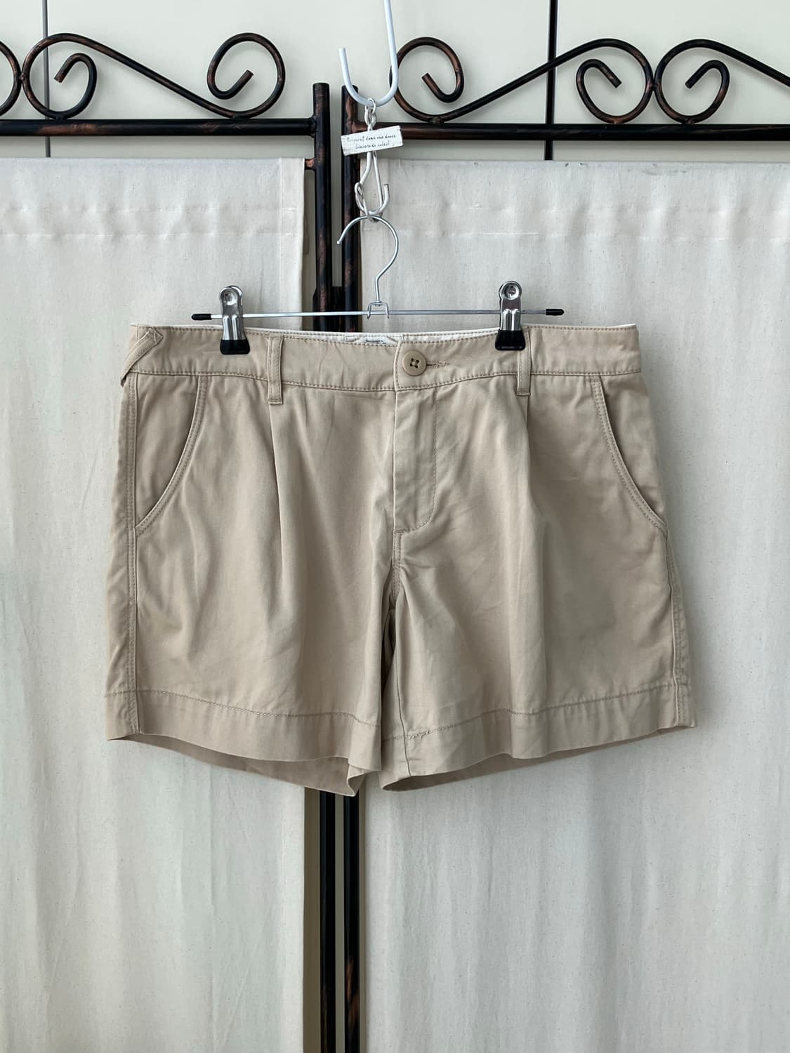 jpn vintage beige cross belt shorts 상품이미지1