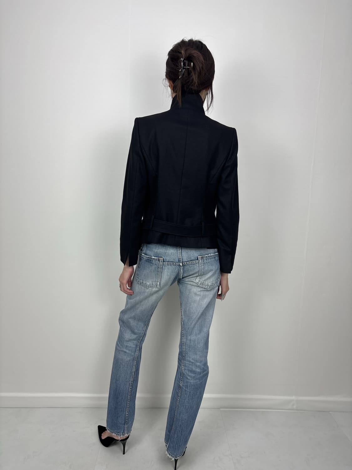 HOOK HIGH NECK WOOL JACKET 상품이미지8