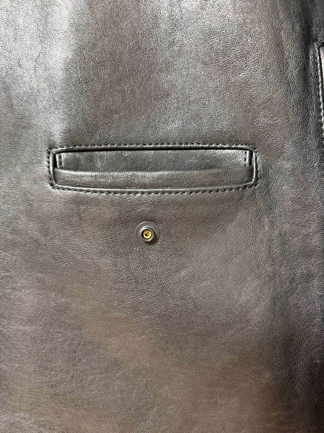 질스튜어트 뉴욕 램스킨 리얼레더자켓 S 상품이미지6