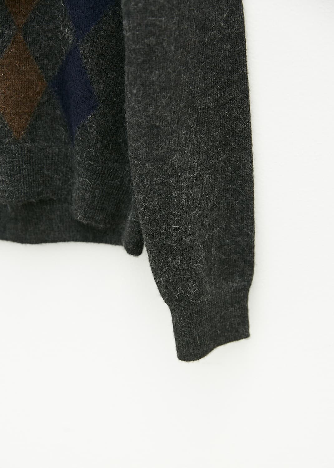 Alpaca Argyle Sweater 상품이미지3