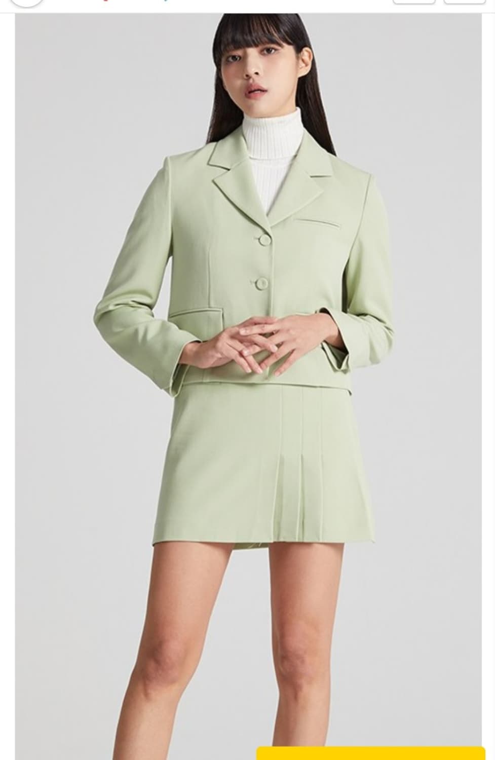 미쏘 자켓 새상품 사이즈S
택있음 
 상품이미지1