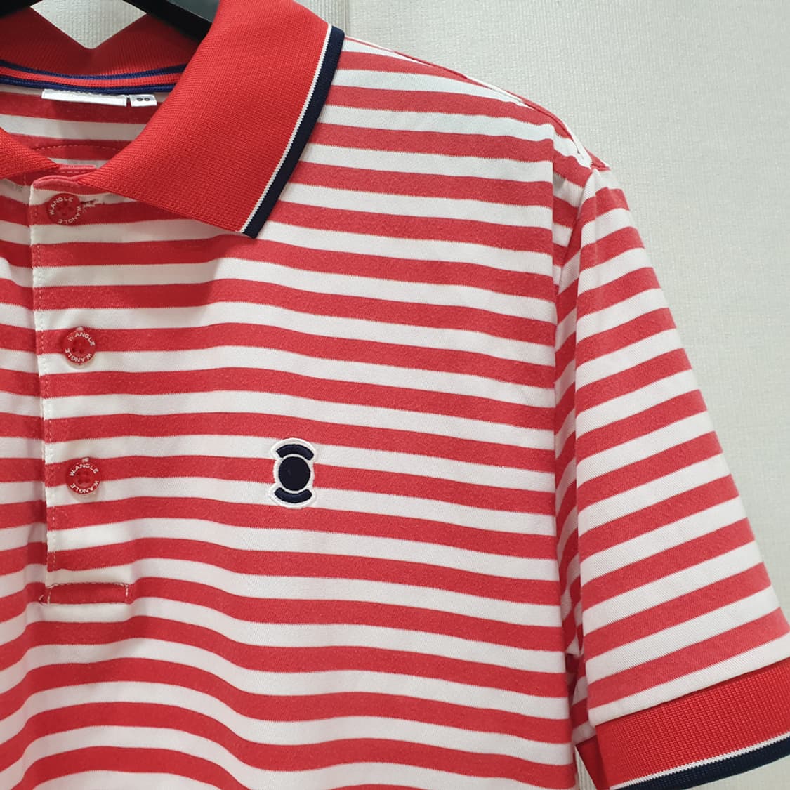 와이드앵글 남성 반팔 카라티셔츠 95 상품이미지3