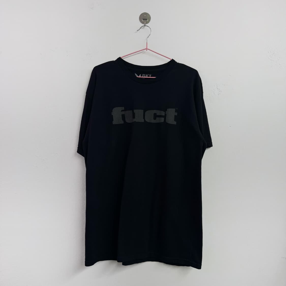 Fuct 스펠아웃 스카치 블랙 티셔츠 상품이미지1
