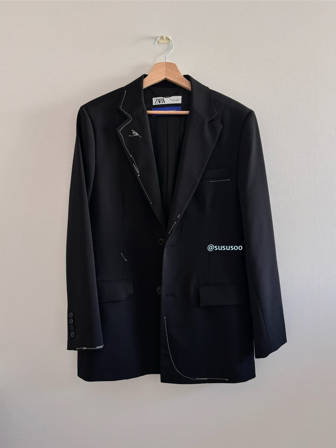 아더에러 자라 오버사이즈 블레이저 S (ZARA x Ader Error) 상품이미지5