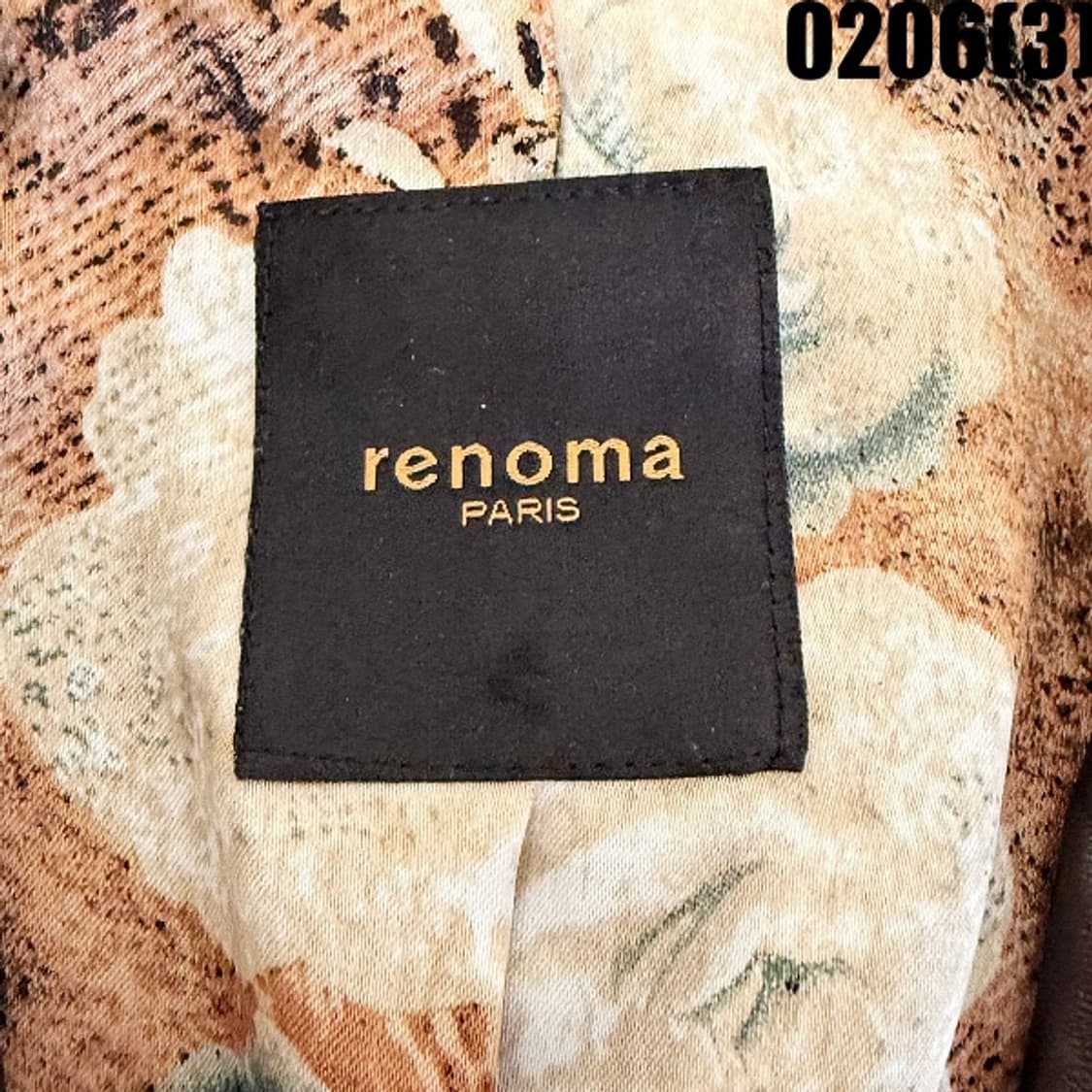 [42] 레노마 브라운 가죽 자켓 0206(3) 상품이미지4