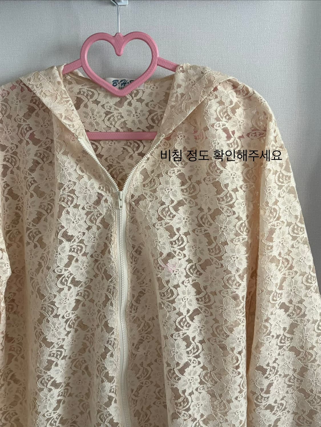 레이스 후드집업 상품이미지2