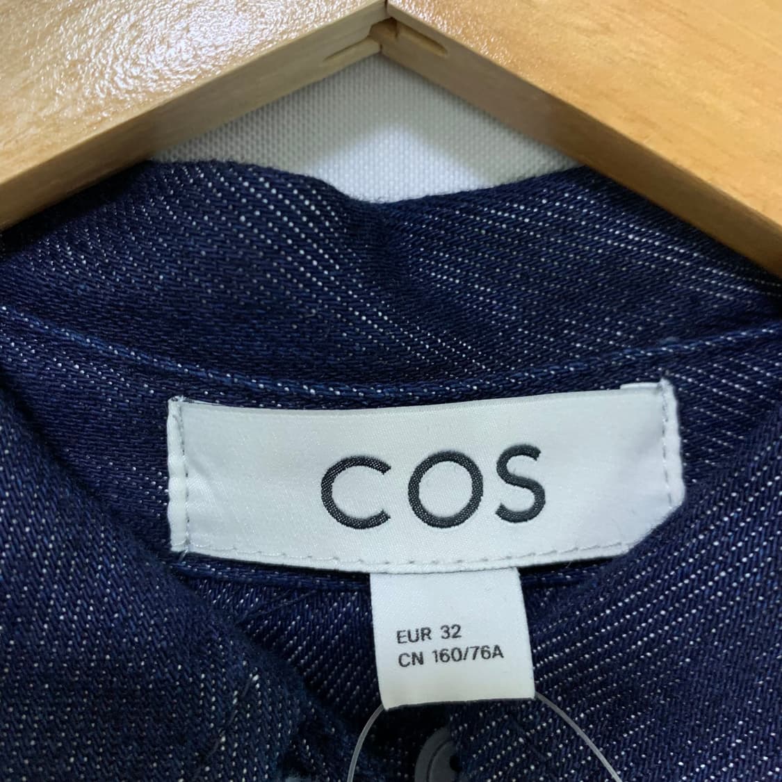 COS 코스 데님 반팔 셔츠 원피스 빈티지 청남방 32 상품이미지8