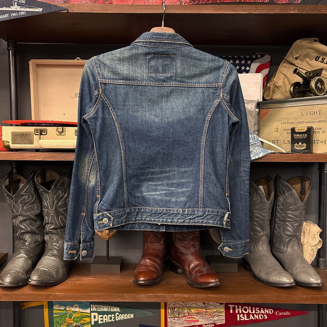 00s 리바이스 오리지널 웨스턴 데님자켓 한국생산 N1057 상품이미지2