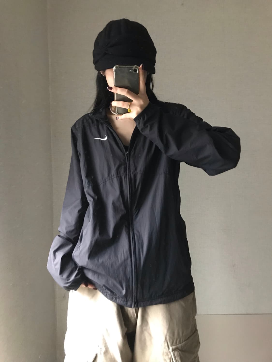 나이키 블랙 바람막이 상품이미지5
