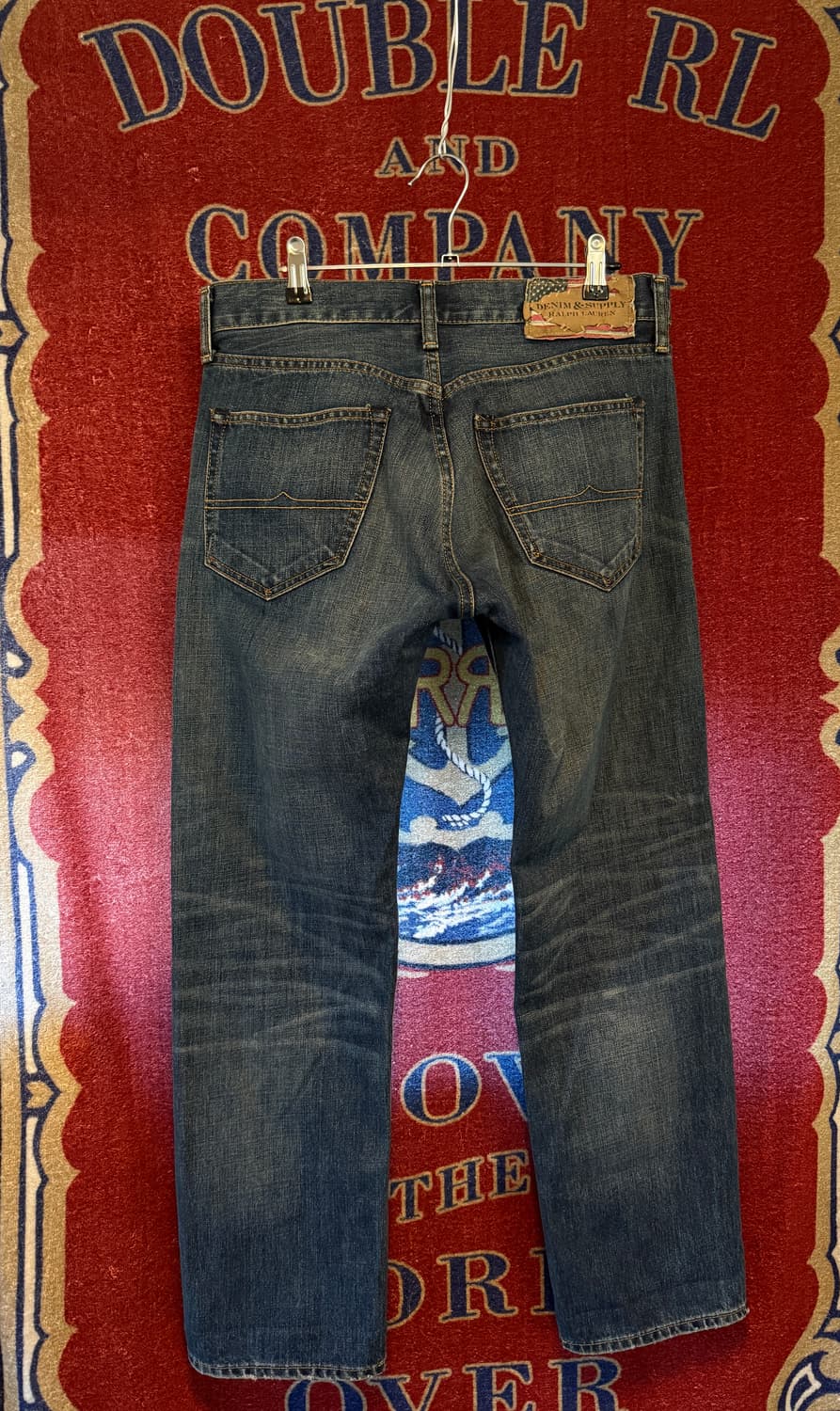 데님앤서플라이 랄프로렌 SLOUGH 스트레이트 진 (30/30) 상품이미지10