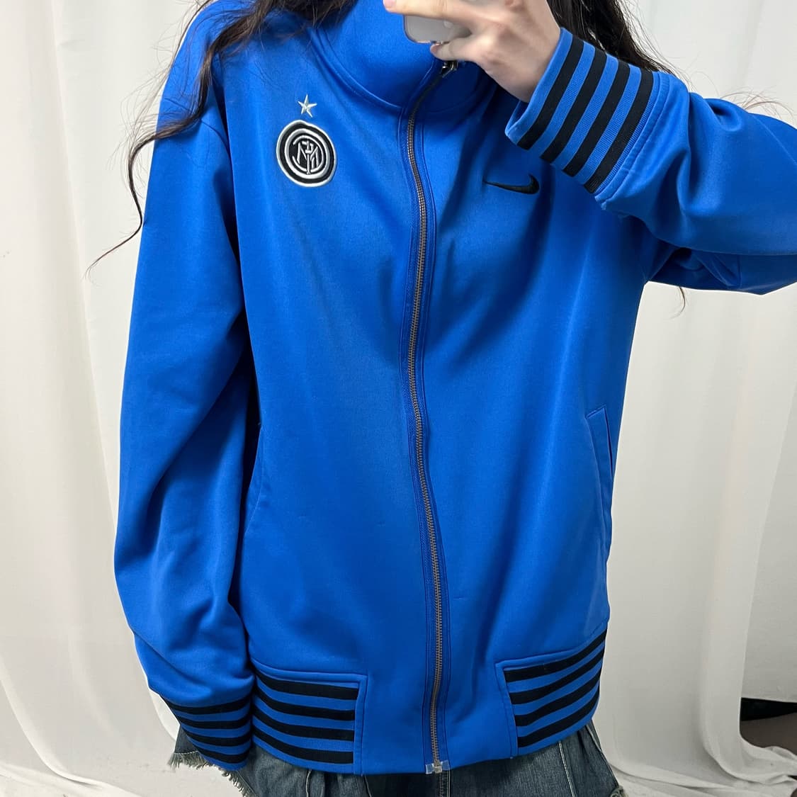 Nike blue Inter Milan jersey 상품이미지3