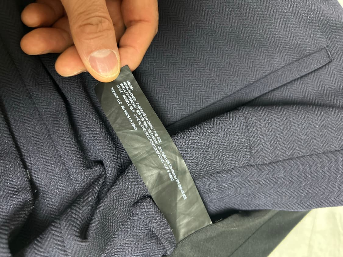 Theory 정장 셋업 네이비 (실측 있음) 100/32 상품이미지9