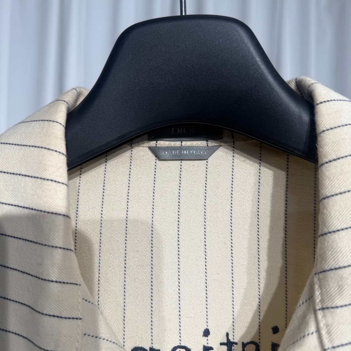 디올 꾸뛰르 스트라이프 로고 자수 셋업 상품이미지7