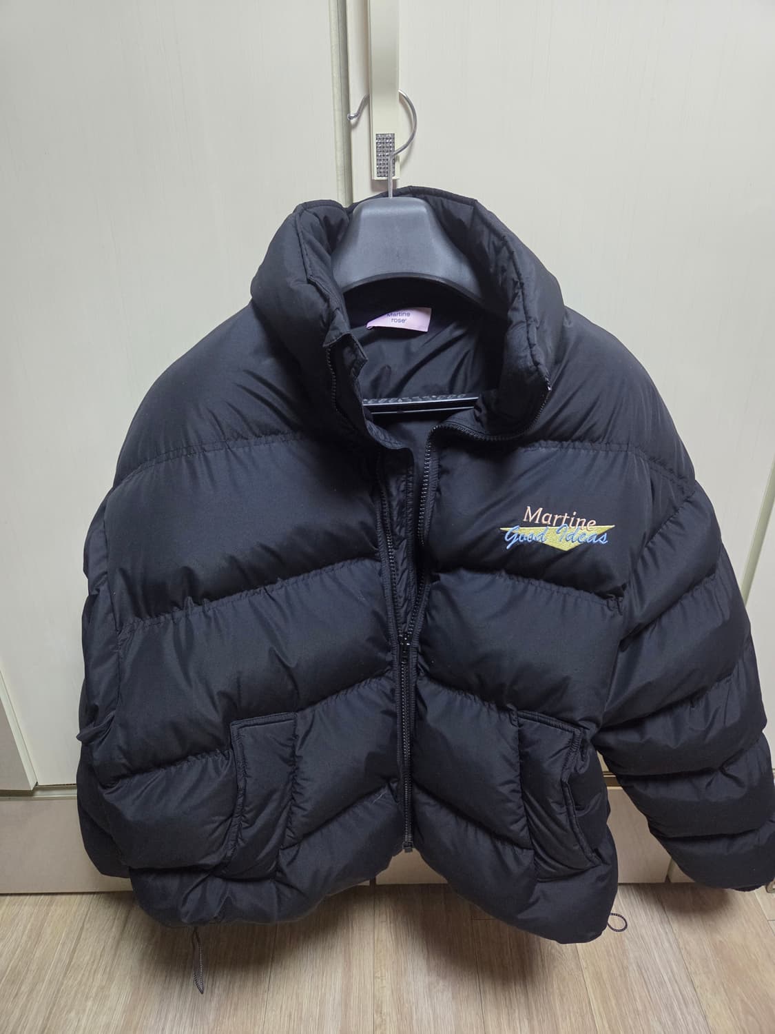 마틴로즈 돌푸퍼패딩 블랙 M 상품이미지2