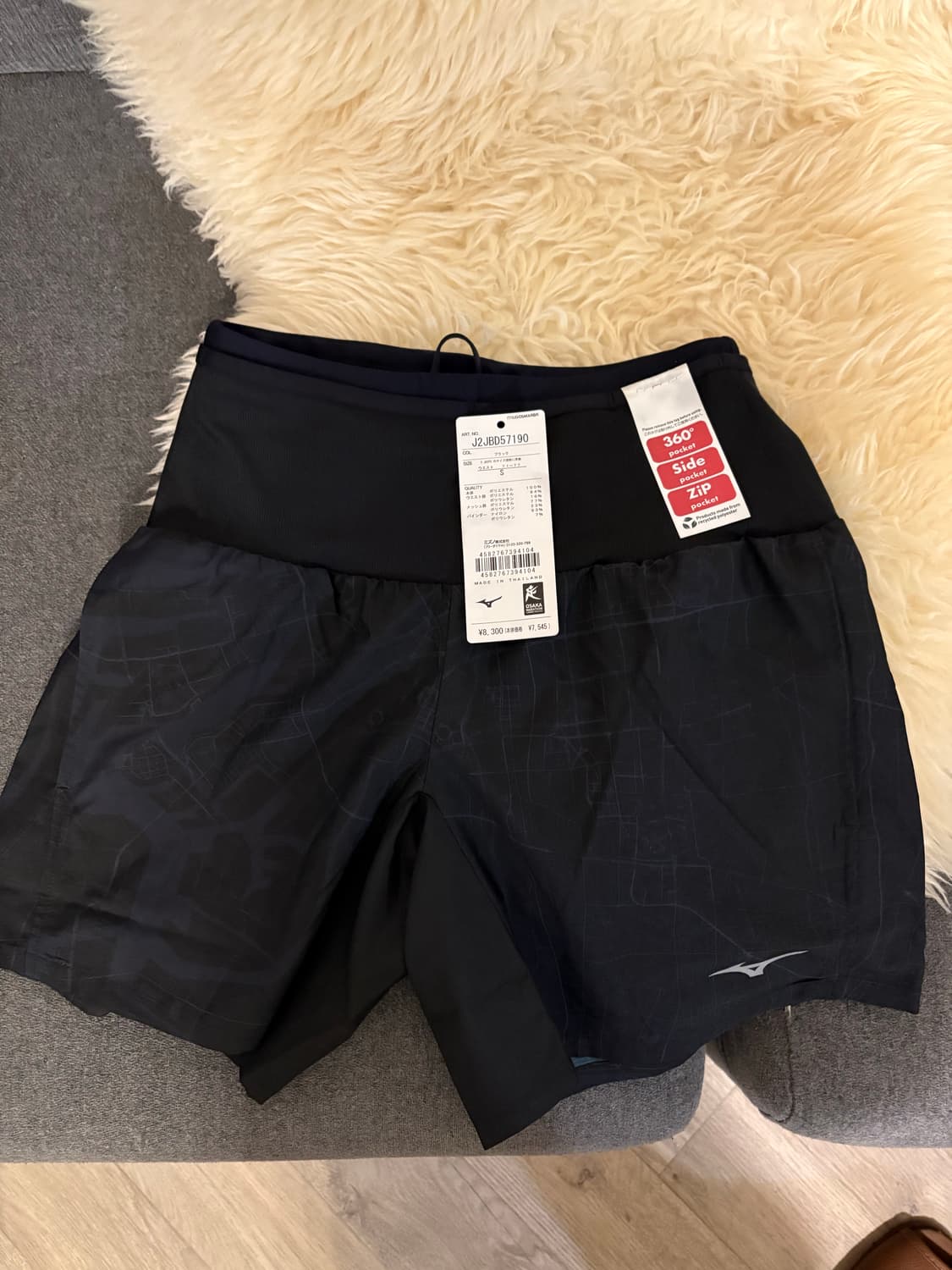 미즈노 오사카마라톤2026 쇼츠 s 상품이미지2