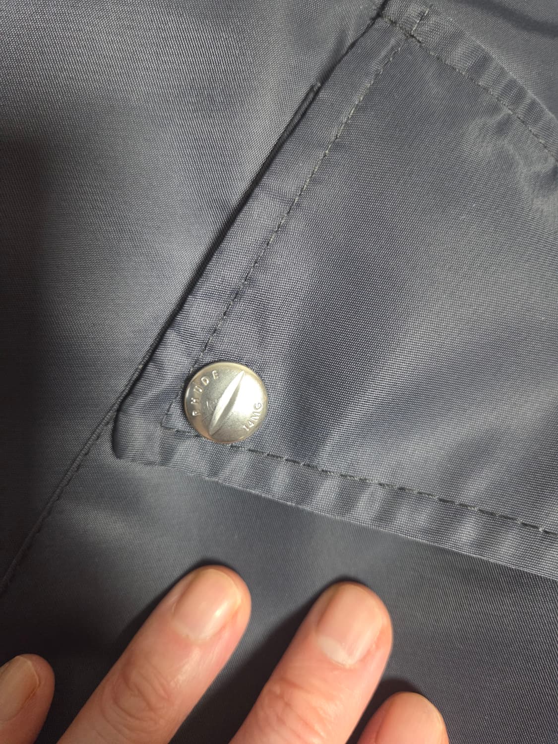 Rhude 네이비 블루 MA-1 자켓 상품이미지4