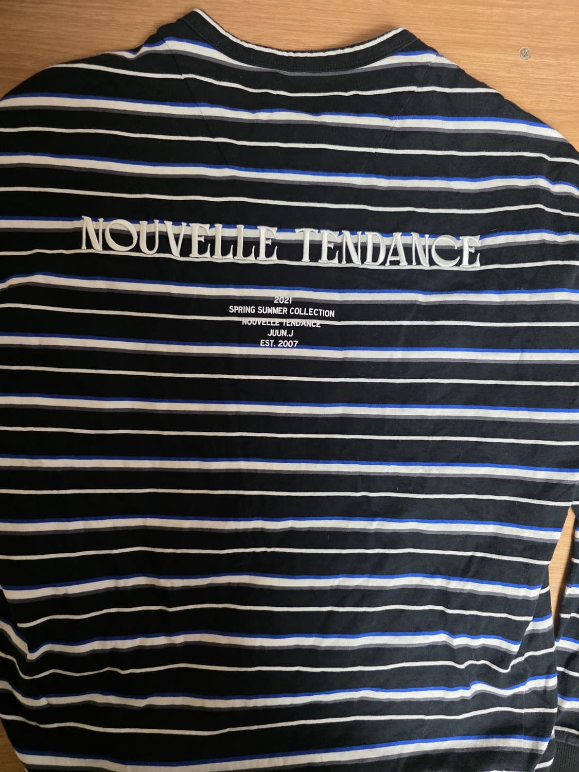 (S)준지 스트라이프 오버핏 롱 슬리브 상품이미지1