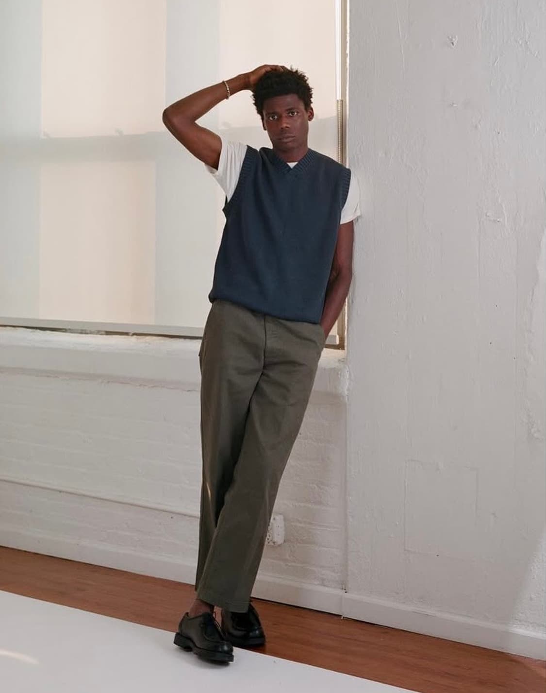 Knickerbocker 니키보커 / 네이비 스웨터 베스트 / XL 상품이미지2