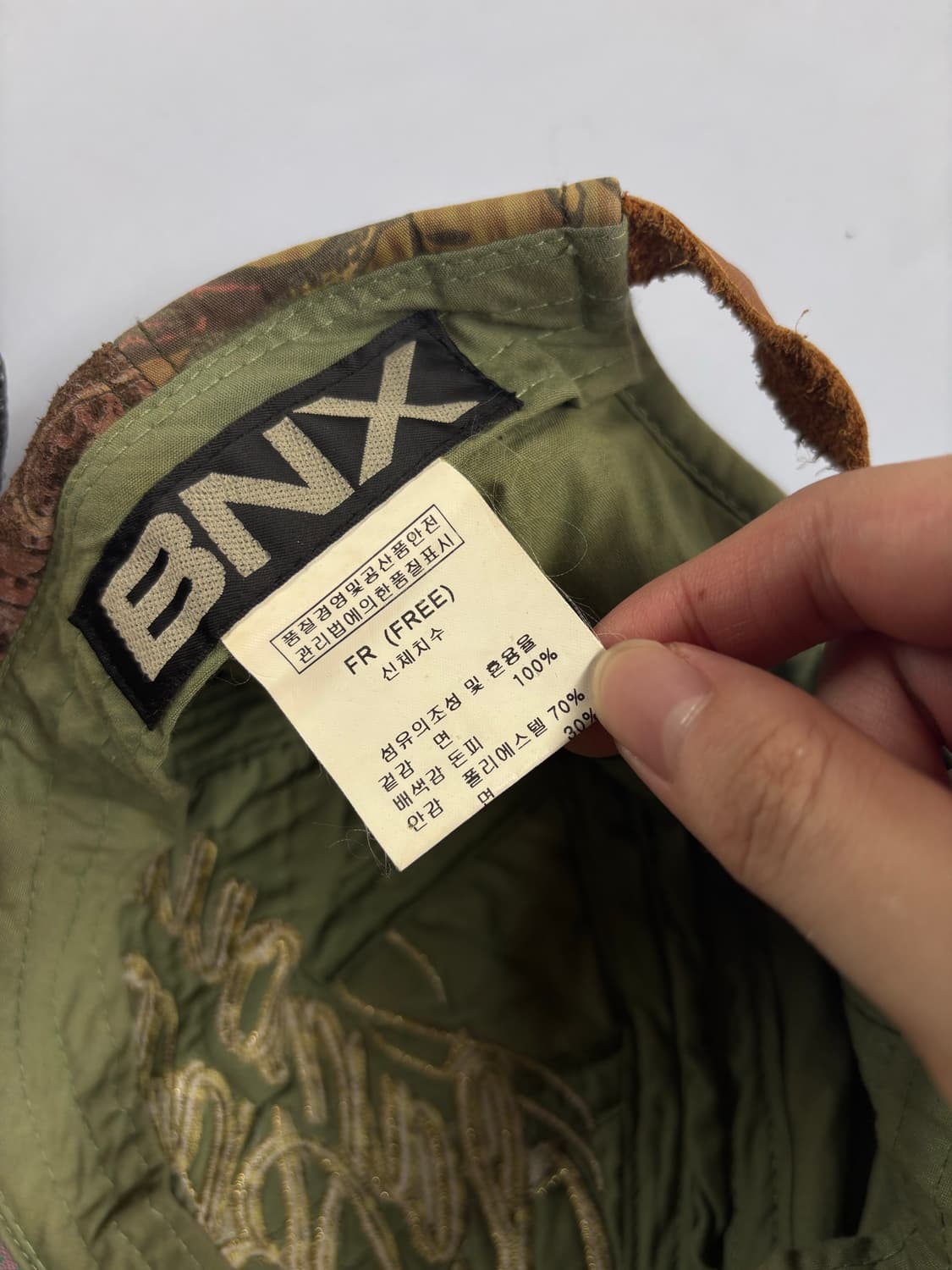 빈티지 볼캡 모자 2개 상품이미지5