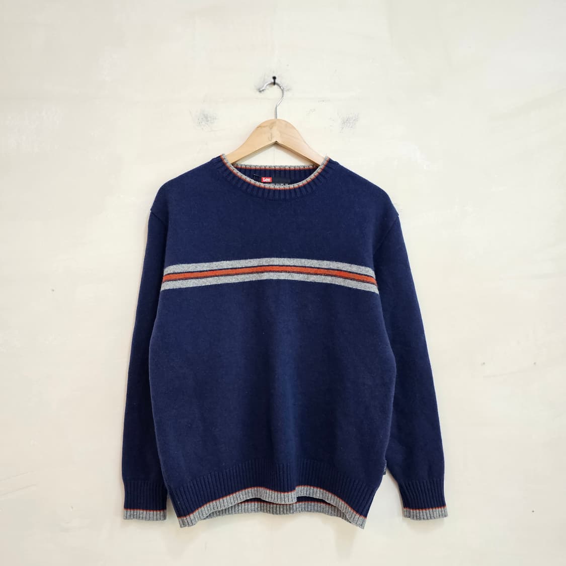 [LEE] 리 라운드넥 울 니트 상품이미지1