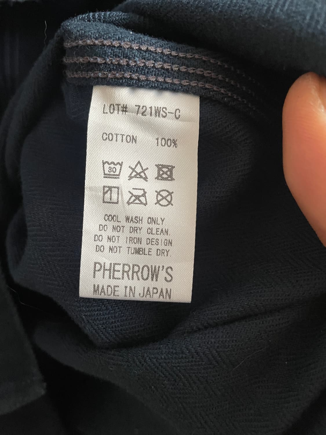 페로우즈 헤링본트윌 워크셔츠 상품이미지9