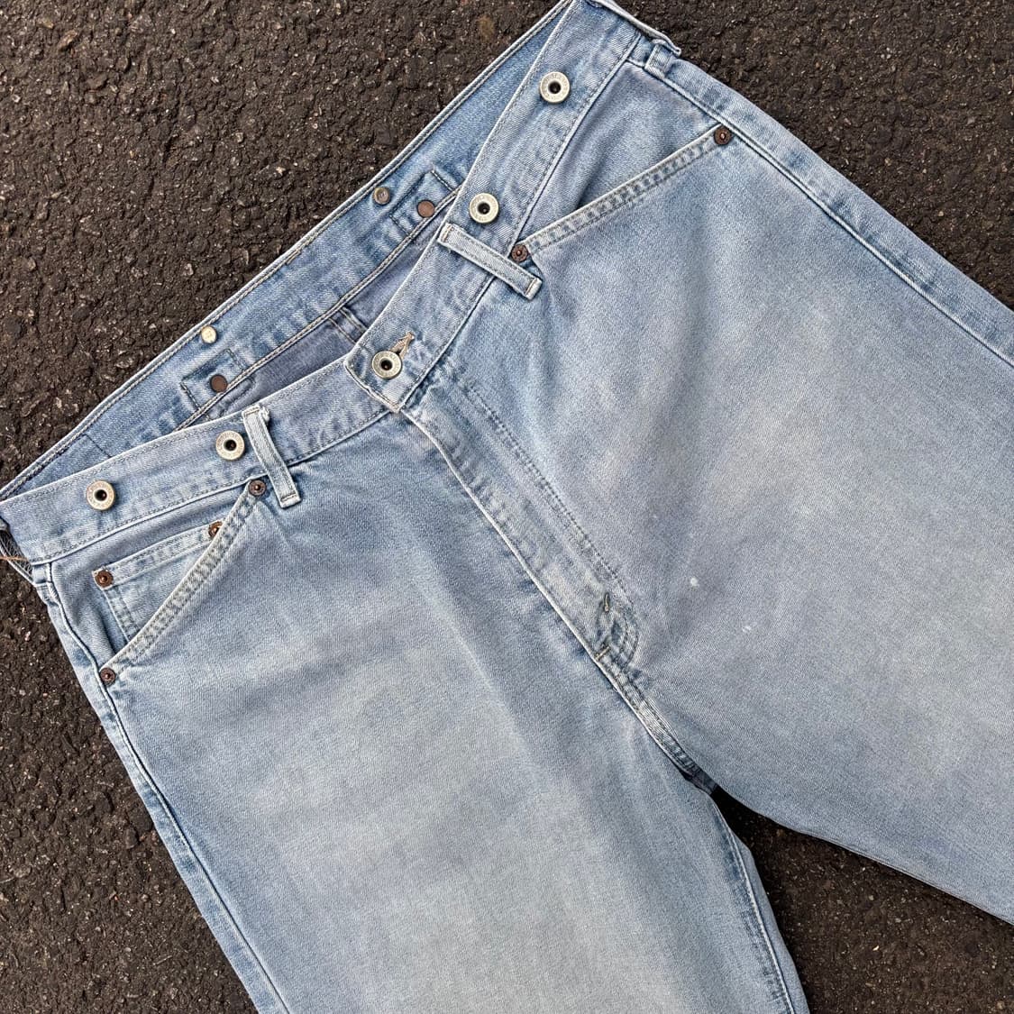 90년대 일본 리바이스 실버탭 신치백 데님 팬츠 상품이미지6
