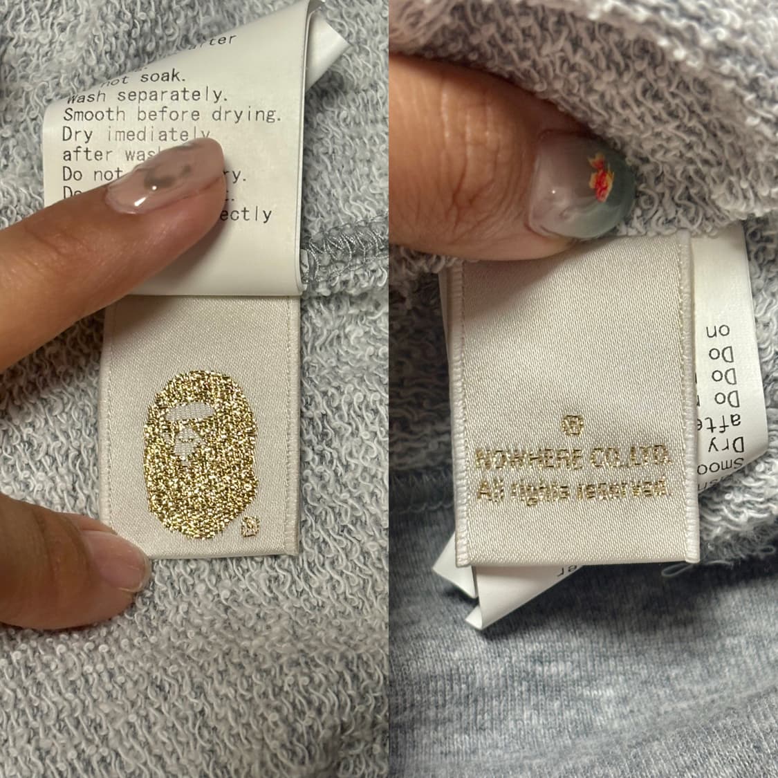 베이프 후드티 상품이미지5