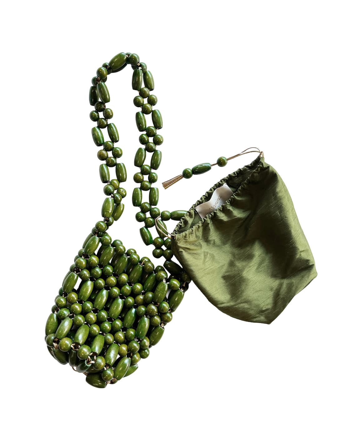 VANINA wood bead shoulder bag 상품이미지1