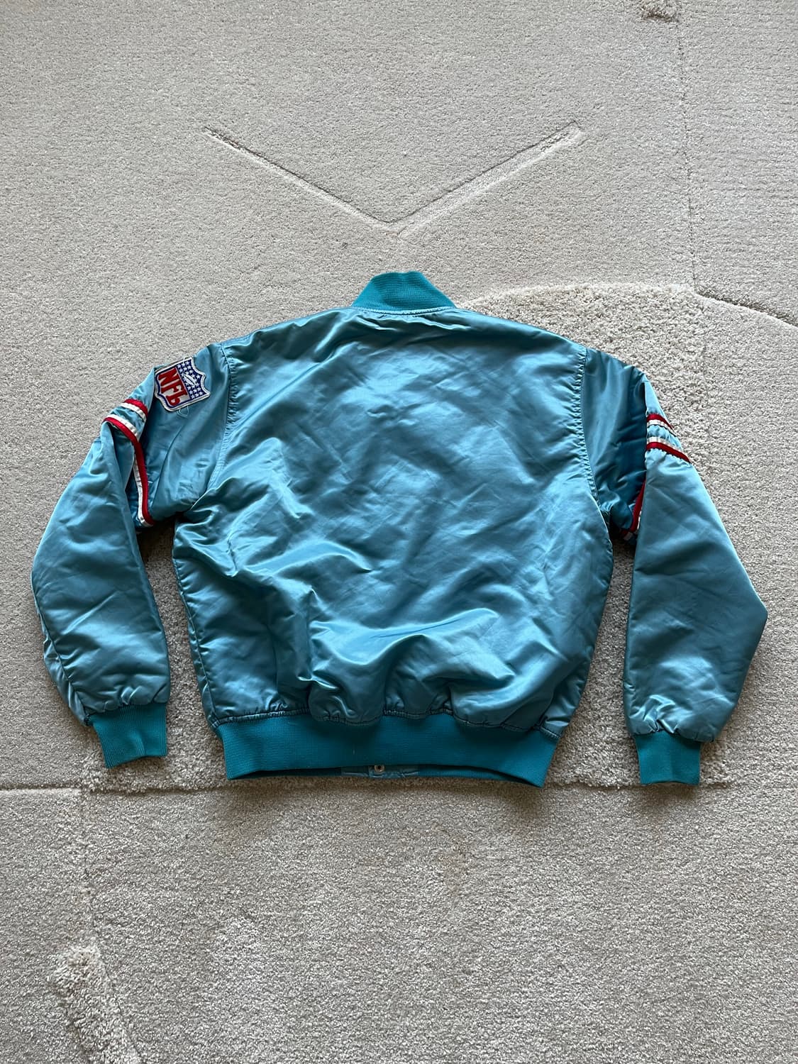 90s Starter x NFL 휴스턴 오일러스 퀄팅자켓(100-103) 상품이미지9